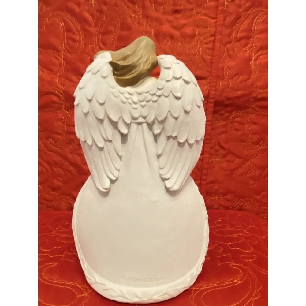 Enesco Foundations Heart‎ Hold You in Heaven Bereavement Angel Figurine 8.07